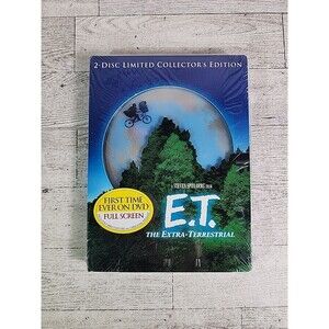 NEW E.T. The Extra-Terrestrial 2002 DVD 20th Anniversary 2-Disc Set SEALED
